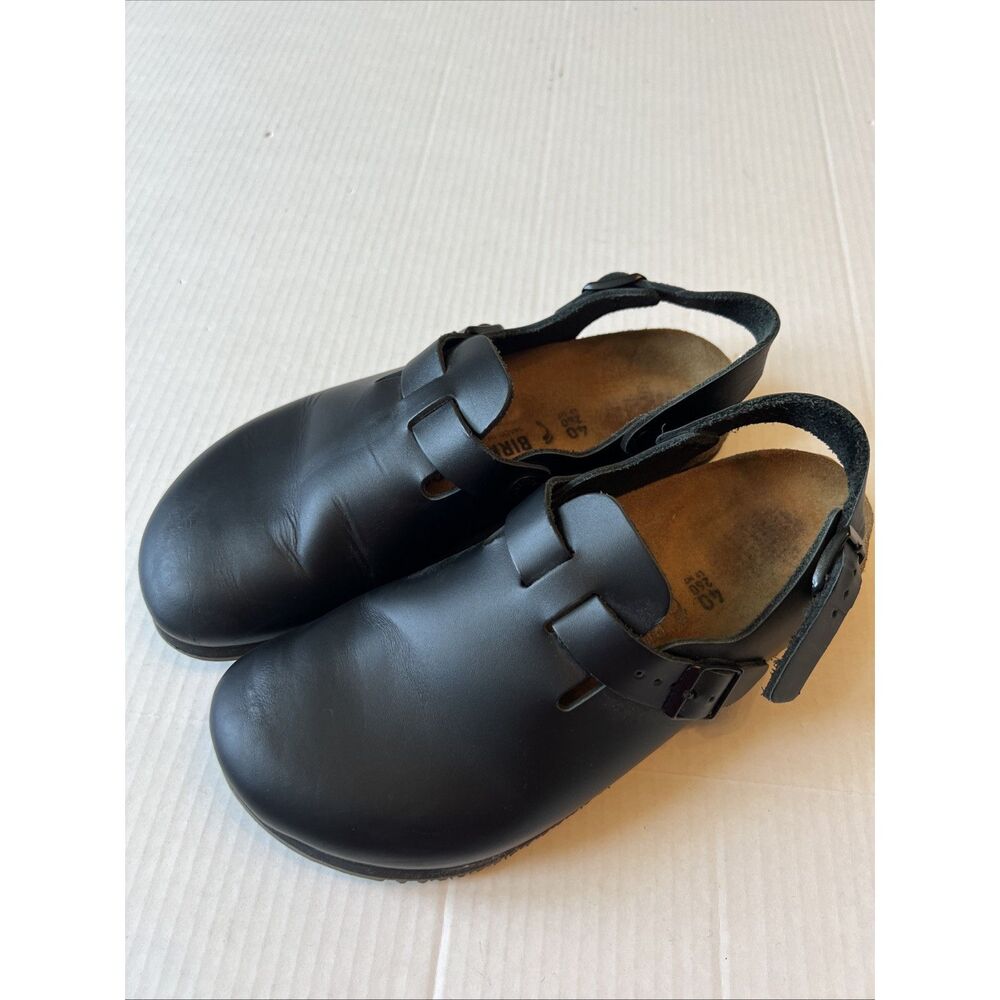 Birkenstock Kay Leather Size 40/9 Shoes Backstrap Unisex VERY GOOD